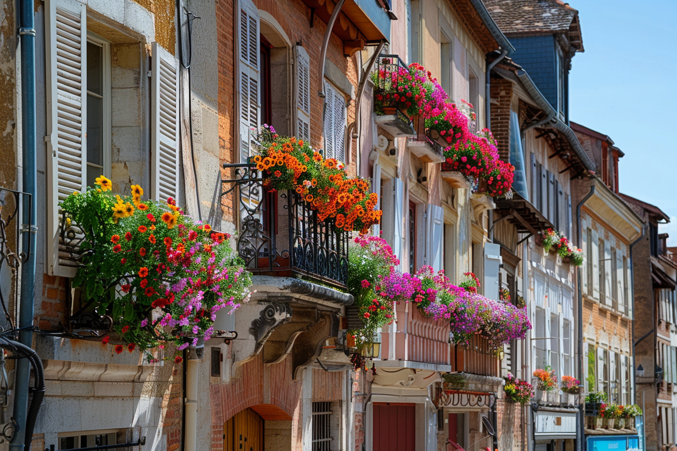 Vue pittoresque d'un quartier populaire à Dijon, illustrant la meilleure zone où habiter pour une vie idyllique.